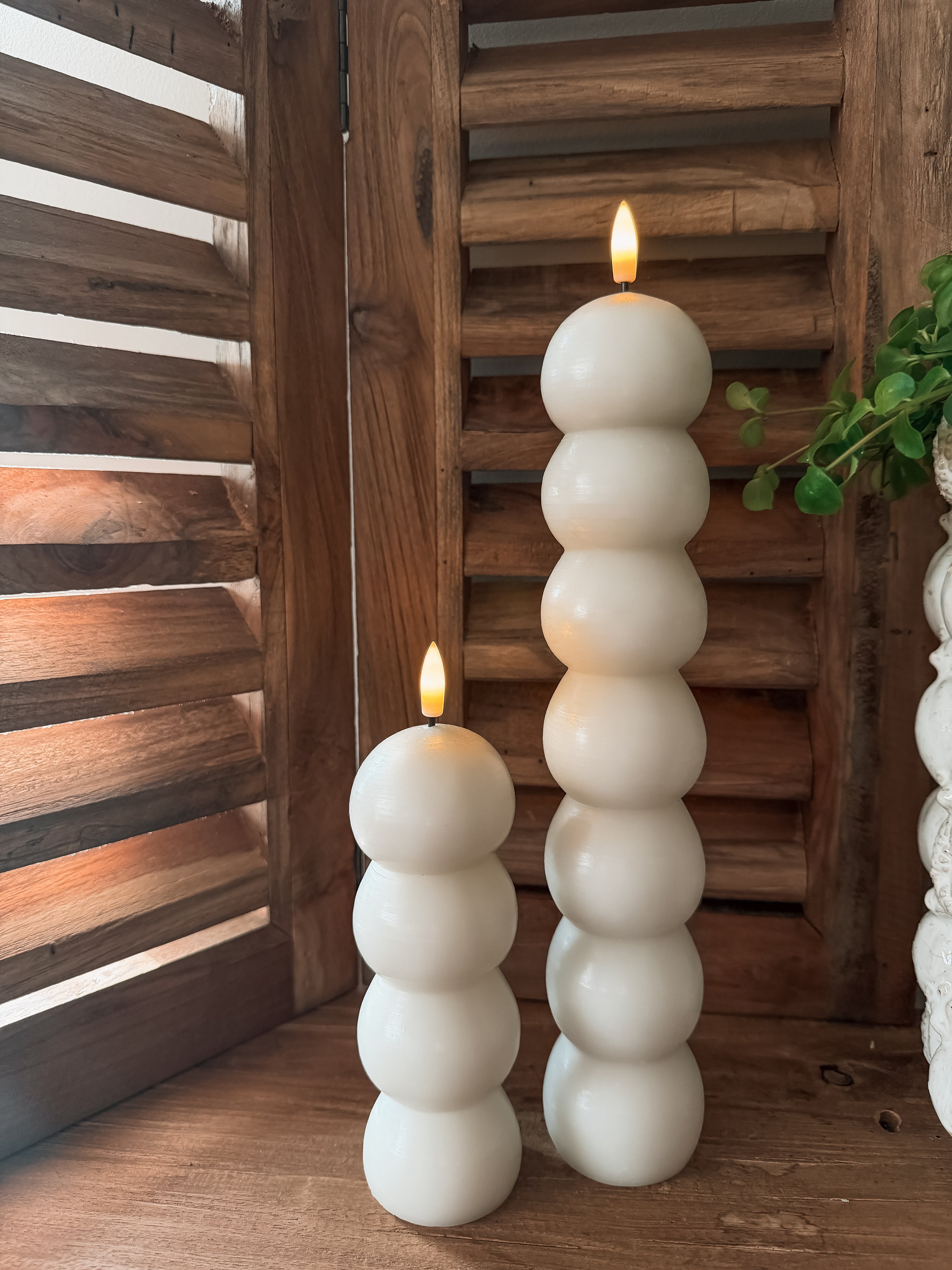 Bubbel staand lang Beige